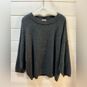 ZENANA Charcoal Gray Soft Knit Sweater – Size 2X